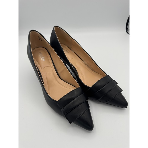 Charles By Charles David Shoes - Charles by Charles David Abrino-1 Black Pointed Toe Pumps Heels Womens 8.5M